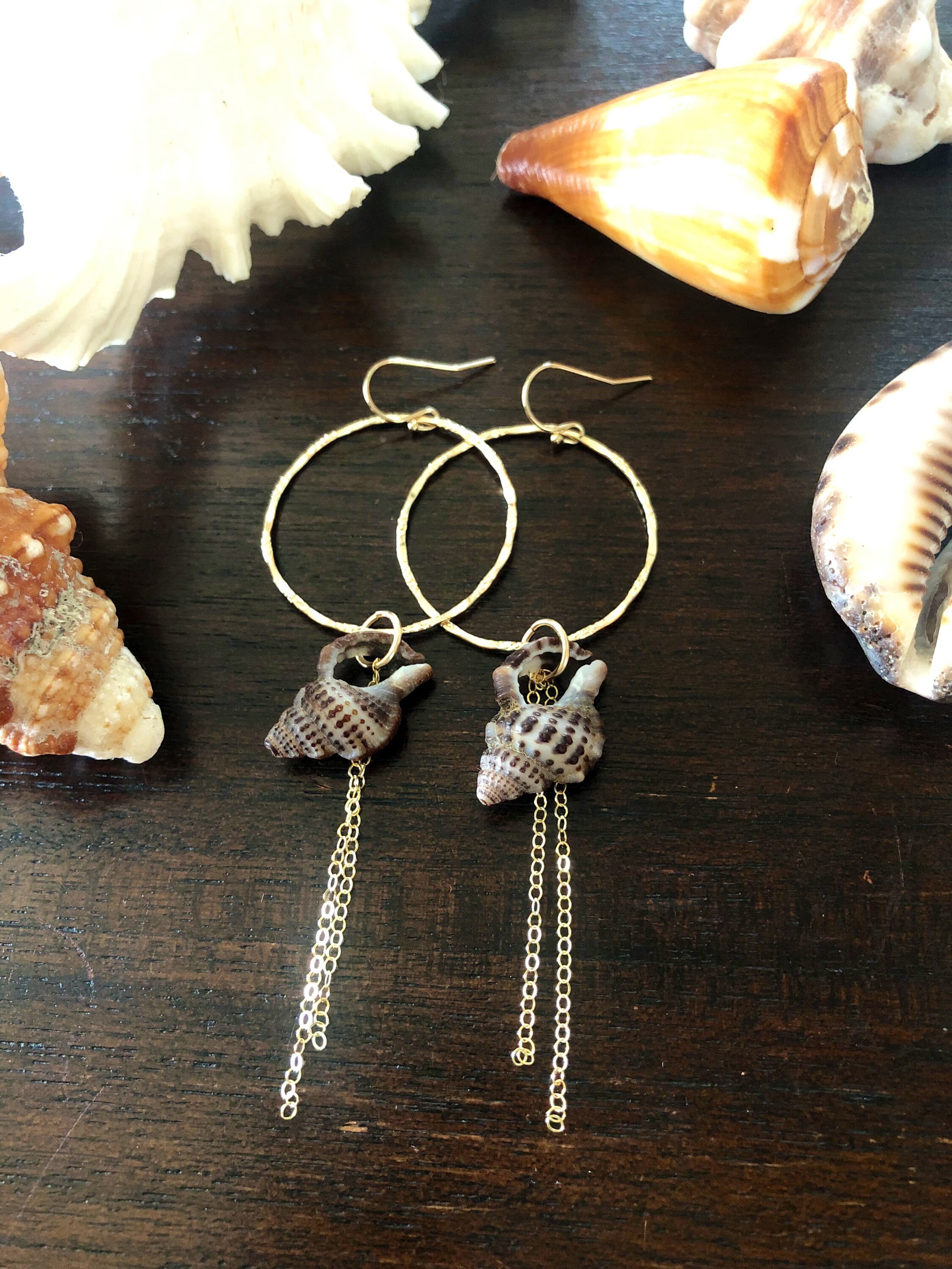 Epic Hawaiian Sea Shell Earrings